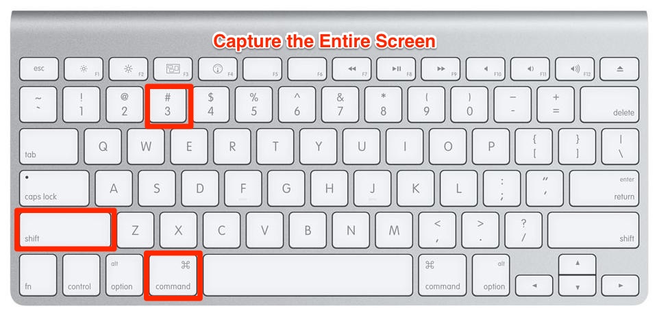 screenshot commands for mac